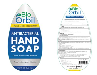 Packaging (Bioorbil Antibakterial Handsoap 1)